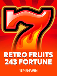 Retro Fruits 243 Fortune by 1spin4win on Roobet Slots