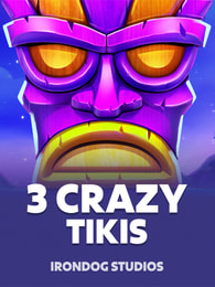 3 Crazy Tikis by Iron Dog Studio on Roobet Slots
