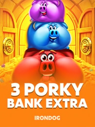 3 Porky Banks Hold and Win Extra by Iron Dog Studio on Roobet Slots