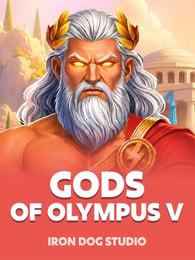 Gods of Olympus V by Iron Dog Studio on Roobet Slots