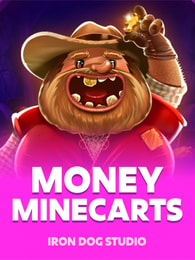Money Minecarts by Iron Dog Studio on Roobet Slots