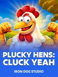 Plucky Hens: Cluck Yeah by Iron Dog Studio on Roobet Slots