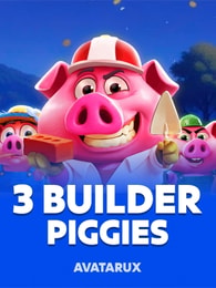 3 Builder Piggies by AvatarUX on Roobet Slots
