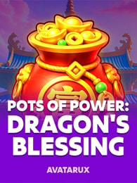 Pots of Power: Dragon's Blessing by AvatarUX on Roobet Slots