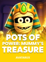 Pots of Power: Mummy’s Treasure by AvatarUX on Roobet Slots