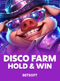 Disco Farm - Hold & Win by Betsoft on Roobet Slots