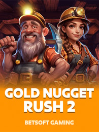 Gold Nugget Rush 2 by Betsoft on Roobet Slots