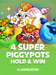 4 SUPER PIGGYPOTS: HOLD&WIN by Clawbuster on Roobet Slots