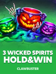 3 Wicked Spirits: Hold&Win by Clawbuster on Roobet Slots
