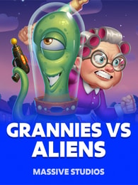 Grannies VS Aliens by Massive Studios on Roobet Slots