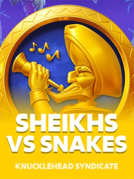 Sheikhs Vs Snakes by Knucklehead Syndicate on Roobet Slots