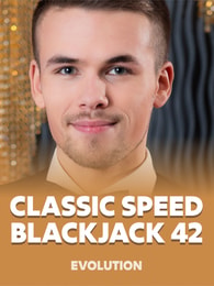 Classic Speed Blackjack 42 by Evolution on Roobet Blackjack