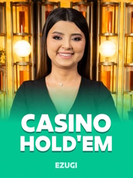 Casino Hold'em by Ezugi on Roobet Poker