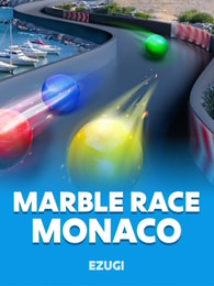 Marble Race Monaco by Ezugi on Roobet Game Shows