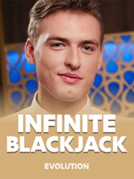 Infinite Blackjack by Evolution on Roobet Blackjack