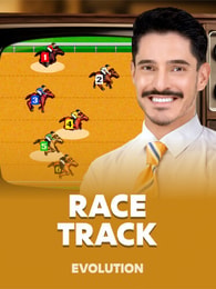 Race Track by Evolution on Roobet Game Shows