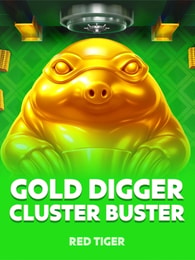 Gold Digger Clusterbuster by Red Tiger on Roobet Slots