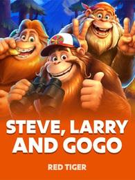 Steve, Larry and Gogo by Red Tiger on Roobet Slots