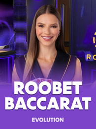 Roobet Baccarat by Evolution on Roobet Baccarat