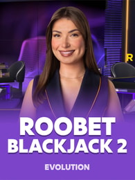 Roobet Blackjack 2 by Evolution on Roobet Blackjack