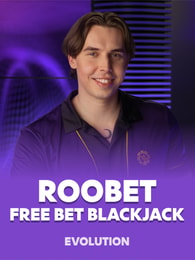 Roobet Free Bet Blackjack by Evolution on Roobet Blackjack