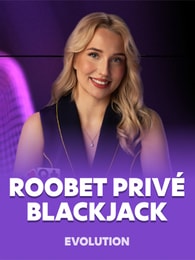 Roobet Prive Blackjack by Evolution on Roobet Blackjack