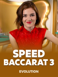 Speed Baccarat 3 by Evolution on Roobet Baccarat