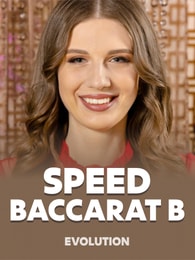Speed Baccarat B by Evolution on Roobet Baccarat