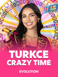 Türkçe Crazy Time by Evolution on Roobet Game Shows