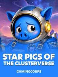 Star Pigs of the Clusterverse by Gaming Corps on Roobet Slots