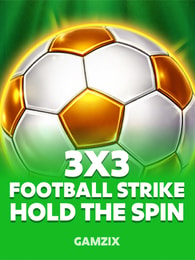 3x3 Football Strike: Hold the Spin by Gamzix on Roobet Slots