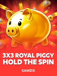 3x3 Royal Piggy: Hold The Spin by Gamzix on Roobet Slots