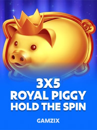 3x5 Royal Piggy: Hold The Spin by Gamzix on Roobet Slots