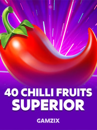 40 Chilli Fruits Superior by Gamzix on Roobet Slots