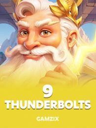 9 Thunderbolts by Gamzix on Roobet Slots
