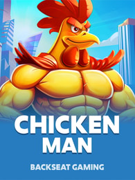 Chicken Man by Backseat Gaming on Roobet Slots