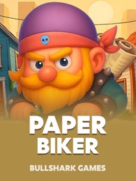 Paper Biker by Bullshark Games on Roobet Slots