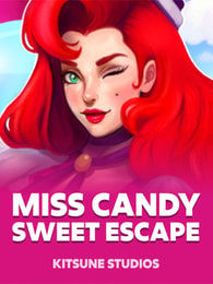 Miss Candy's Sweet Escape by Kitsune Gaming Studios on Roobet Slots