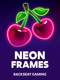 Neon Frames by Backseat Gaming on Roobet Slots