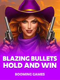 Blazing Bullets: Hold and Win by Booming Games on Roobet Slots