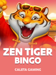 Zen Tiger Bingo by Caleta Gaming on Roobet Lottery