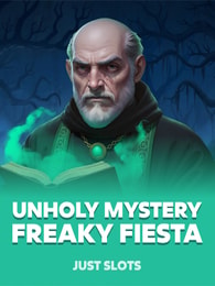 Unholy Mystery: Freaky Fiesta by Just Slots on Roobet Slots