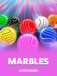 Marbles by LiveGames on Roobet Live Racing