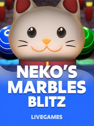 Neko’s Marbles Blitz by LiveGames on Roobet Live Racing