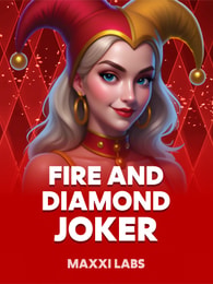 Fire and Diamond Joker by Maxxi Labs on Roobet Slots
