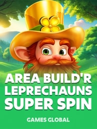 Area Build'R Leprechauns Super Spin by Games Global on Roobet Slots
