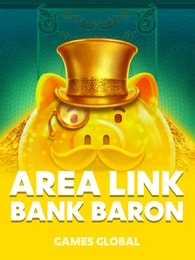 Area Link Bank Baron by Games Global on Roobet Slots