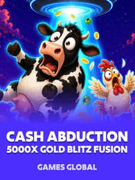 Cash Abduction 5000X Gold Blitz Fusion by Games Global on Roobet Slots