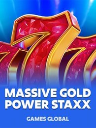 Massive Gold Power Staxx by Games Global on Roobet Slots