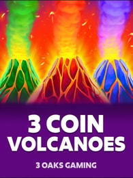 3 Coin Volcanoes by 3 Oaks Gaming on Roobet Slots